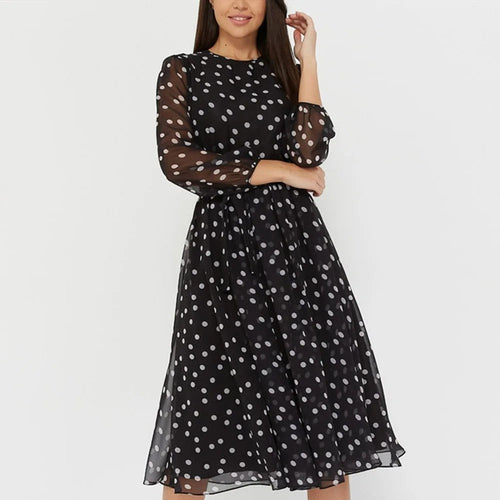 Heidi - Polka Dot Kleid für Frauen