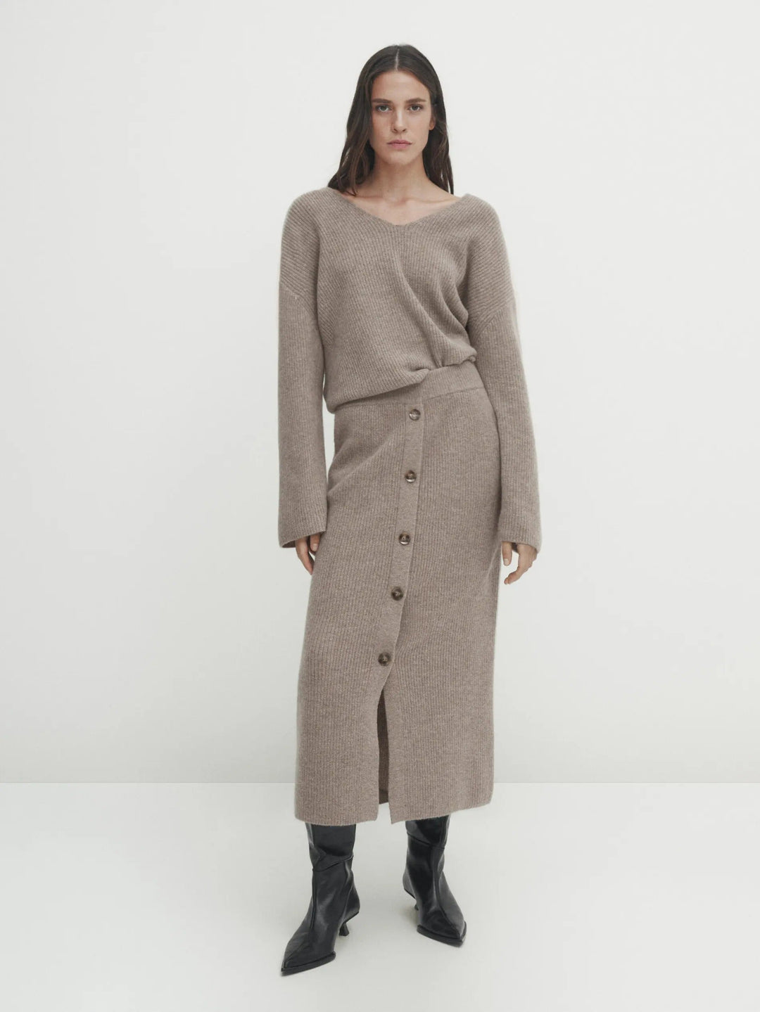 Heidi-Mode | Frans-Geïnspireerde Losse Gebreide Trui