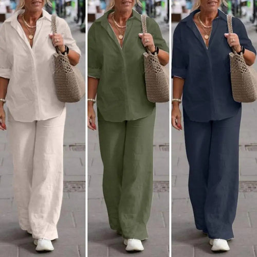 Heidi-Mode | Lässiges Baumwoll-Set Für Damen