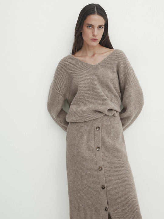 Heidi-Mode | Frans-Geïnspireerde Losse Gebreide Trui