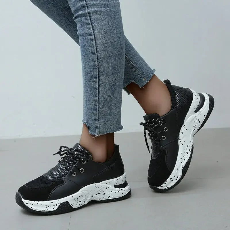 Heidi-Mode | Leopardenmuster Sportschuhe für Damen