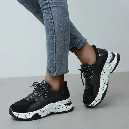Heidi-Mode | Leopardenmuster Sportschuhe für Damen