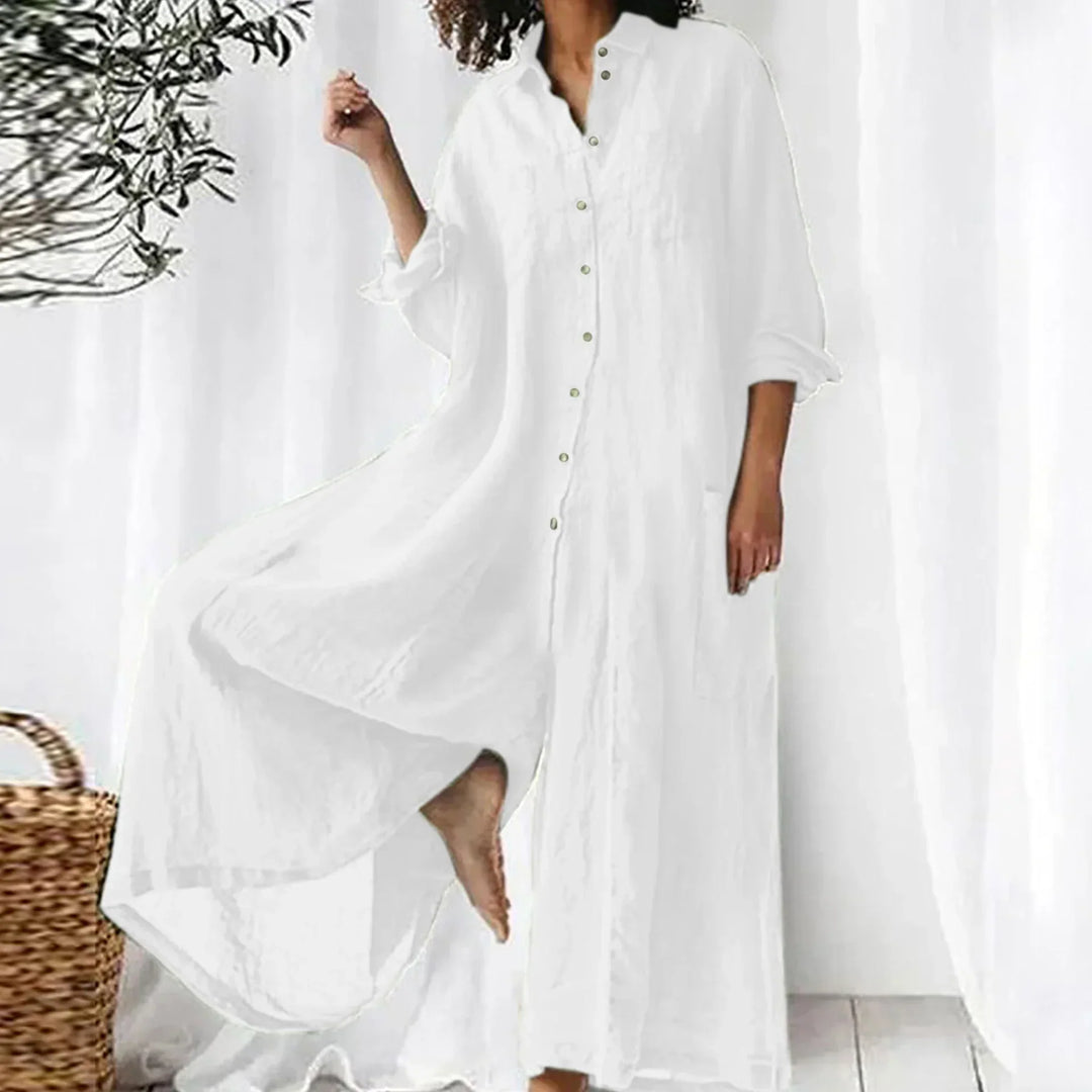 Jumpsuit Oversized Leinen