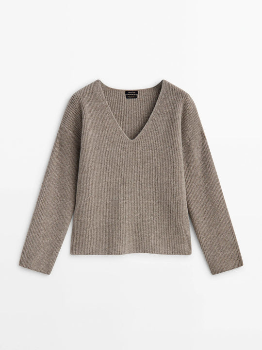 Heidi-Mode | Frans-Geïnspireerde Losse Gebreide Trui