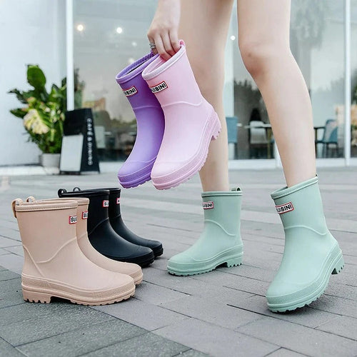 Modische Regenstiefel für Damen