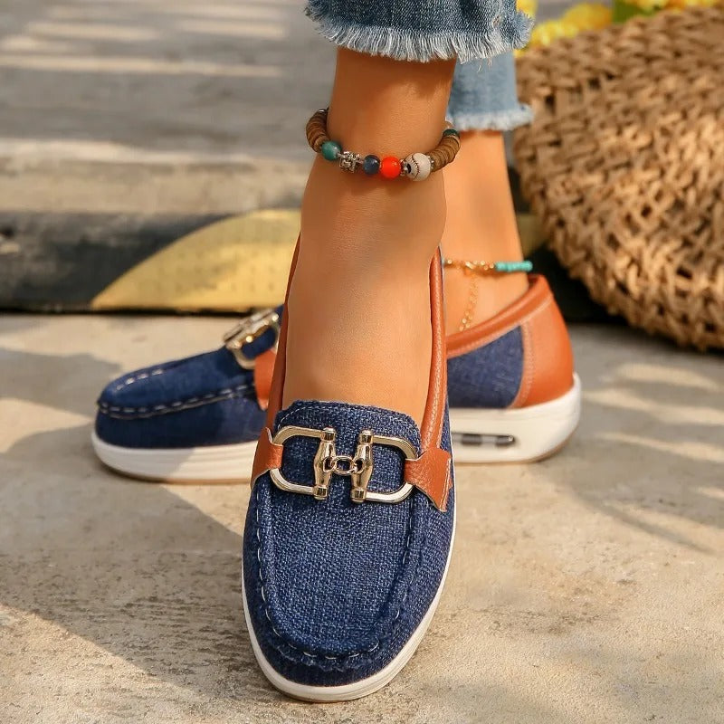 Heidi-Mode | Atmungsaktive Mesh Keilschuhe