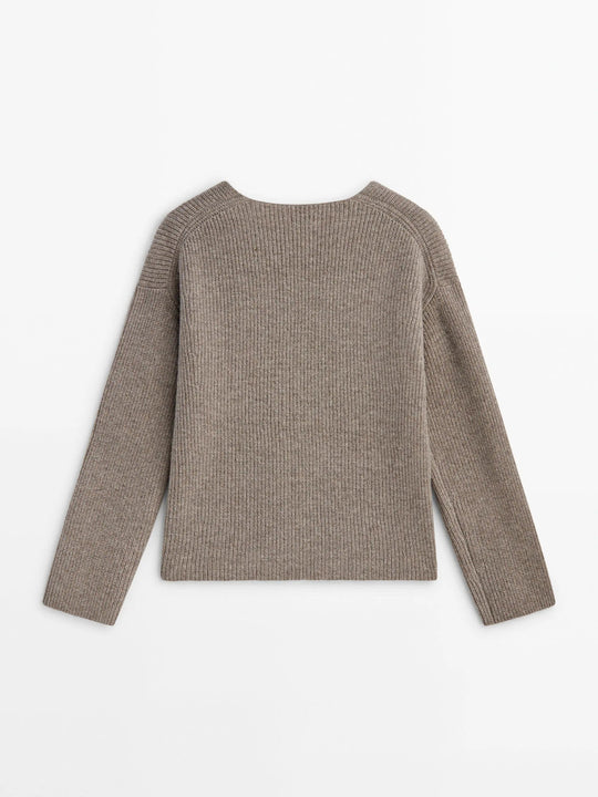 Heidi-Mode | Frans-Geïnspireerde Losse Gebreide Trui