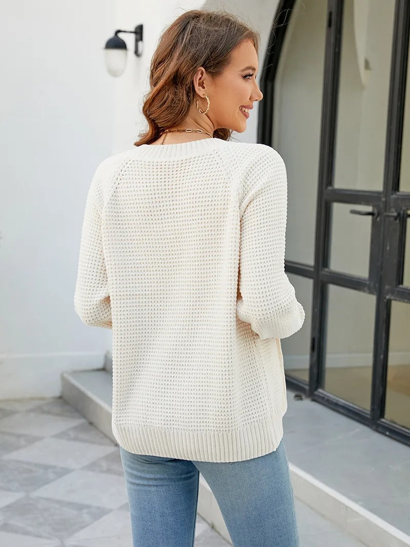 Heidi-Mode | Comfortabel Gebreid Vest Met Rits