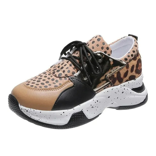 Heidi-Mode | Leopardenmuster Sportschuhe für Damen