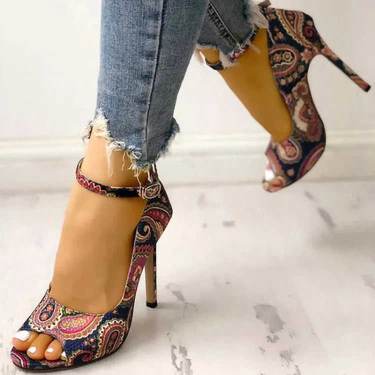Heidi-Mode | High Heels Peep Toe