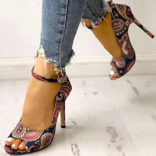 Heidi-Mode | High Heels Peep Toe
