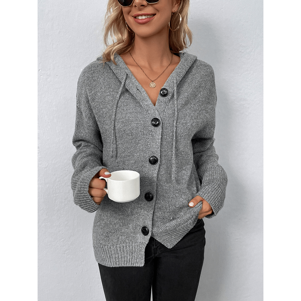 Heidi-Mode - Komfortabler Kapuzen Cardigan