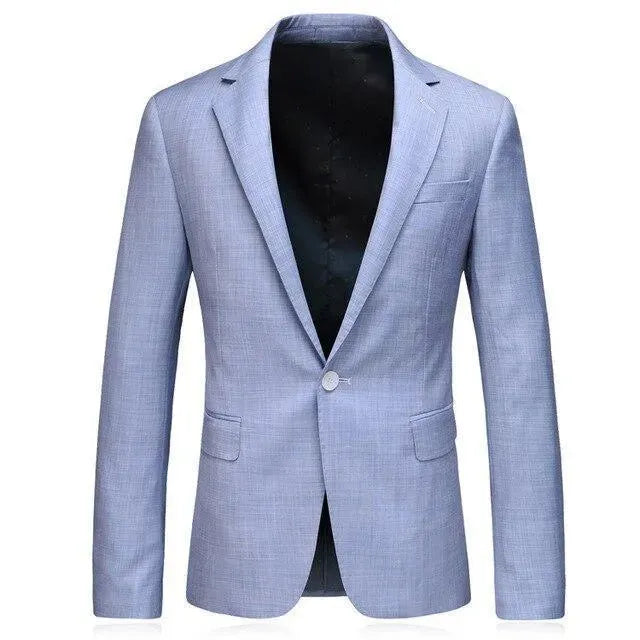 Heidi-Mode | Herren Blazer - 1-Knopf Dickis Formal Blazer