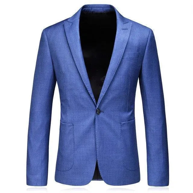 Heidi-Mode | Herren Blazer - 1-Knopf Dickis Formal Blazer