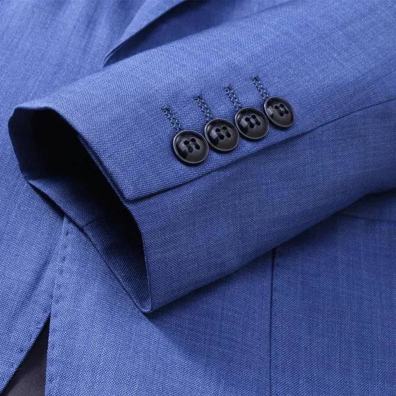 Heidi-Mode | Herren Blazer - 1-Knopf Dickis Formal Blazer