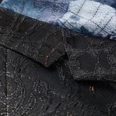 Heidi-Mode | Herren Blazer - Schwarzer Pailletten Blazer