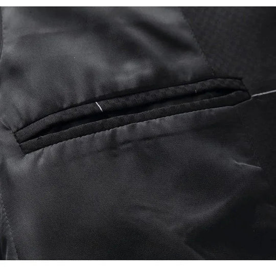 Heidi-Mode | Herren Blazer - Blazer mit weißen Drucken