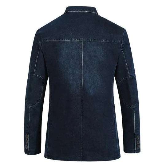Heidi-Mode | Herren Blazer - Cowboy Denim Jeans Blazer