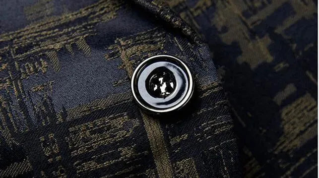 Heidi-Mode | Herren Blazer - Geometrischer Blazer