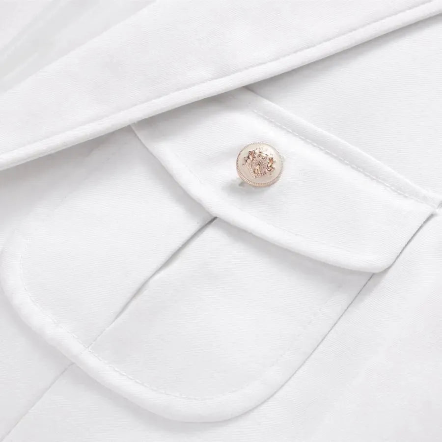 Heidi-Mode | Herren Blazer - Mehrtaschen Weißer Blazer