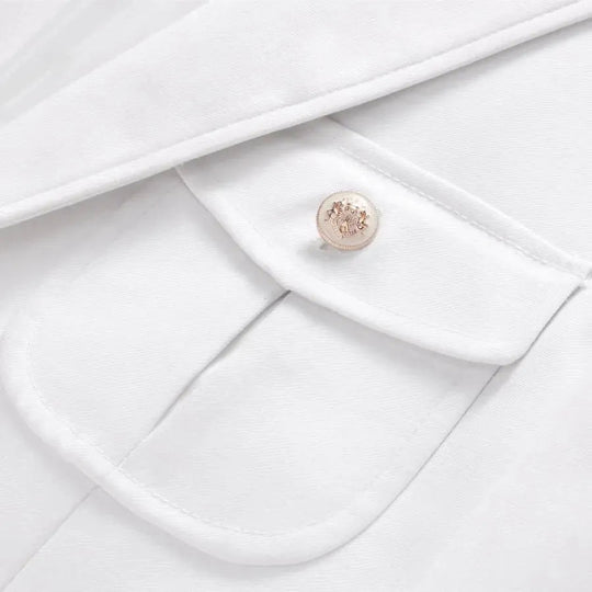 Heidi-Mode | Herren Blazer - Mehrtaschen Weißer Blazer