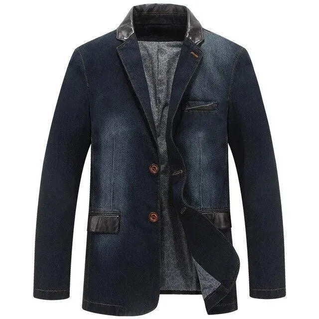 Heidi-Mode | Herren Blazer - Streetstyle Denim Blazer