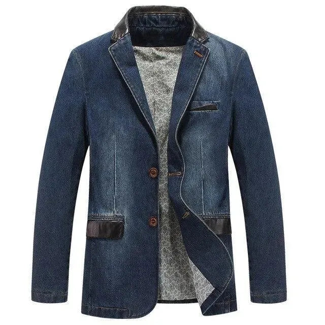 Heidi-Mode | Herren Blazer - Streetstyle Denim Blazer