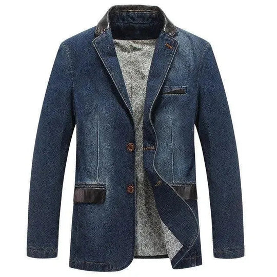 Heidi-Mode | Herren Blazer - Streetstyle Denim Blazer