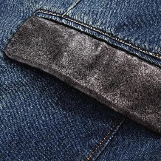 Heidi-Mode | Herren Blazer - Streetstyle Denim Blazer