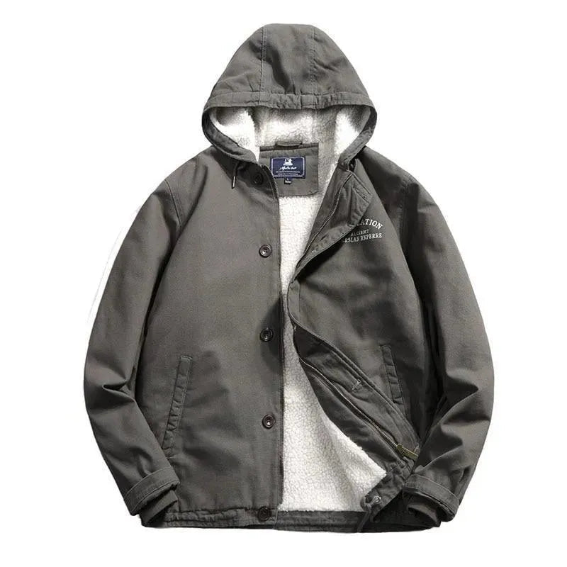 Heidi-Mode | Herren Safari-Jacke mit Eingrifftaschen