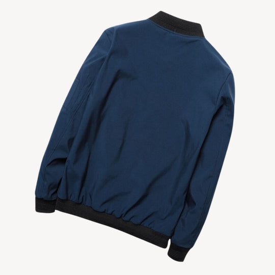 Heidi-Mode | Herren Klassische Zip-Up Bomberjacke - Vielseitig & Stylisch