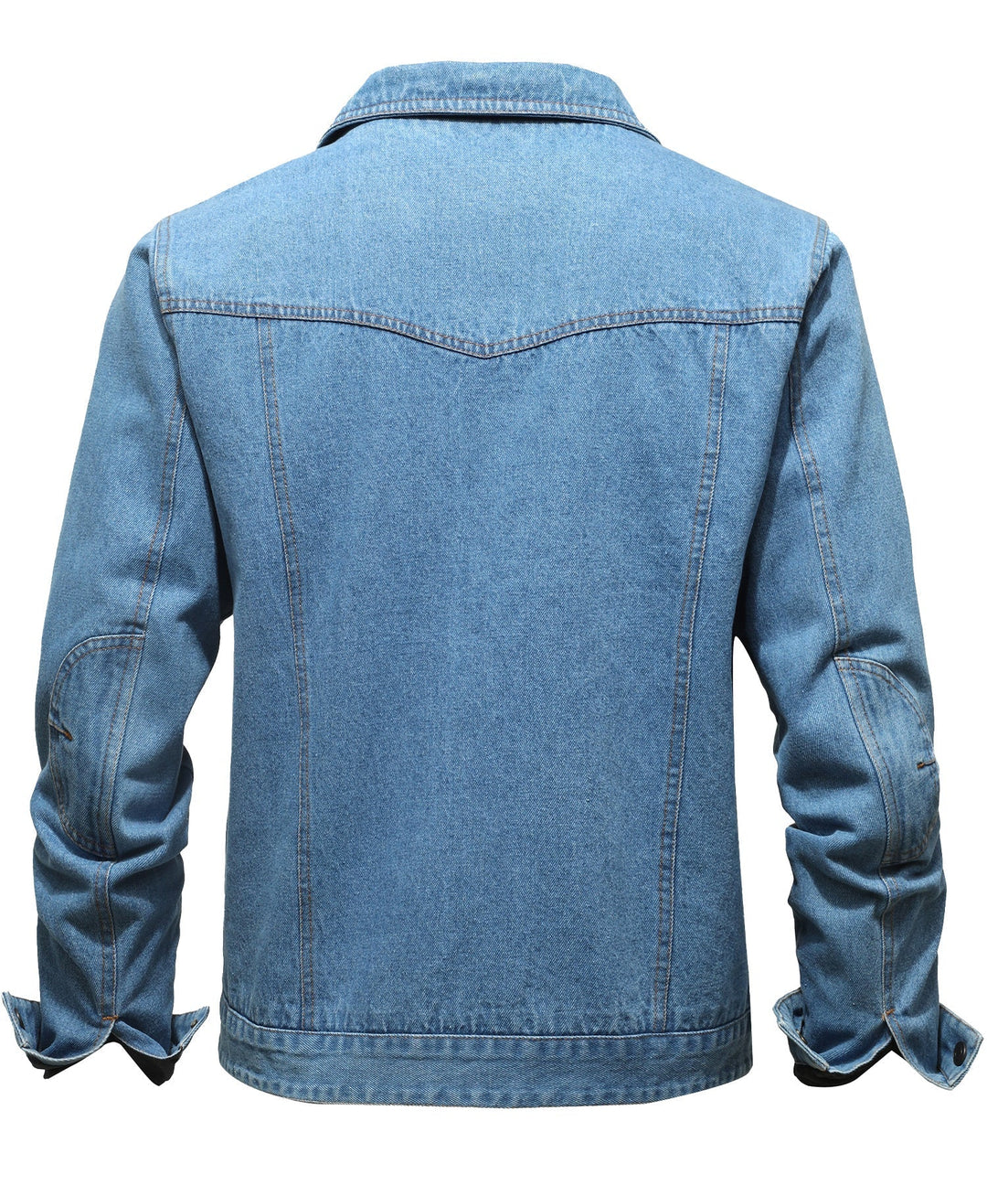 Heidi-Mode | Herren Denim Wandererjacke - Flanell gefüttert