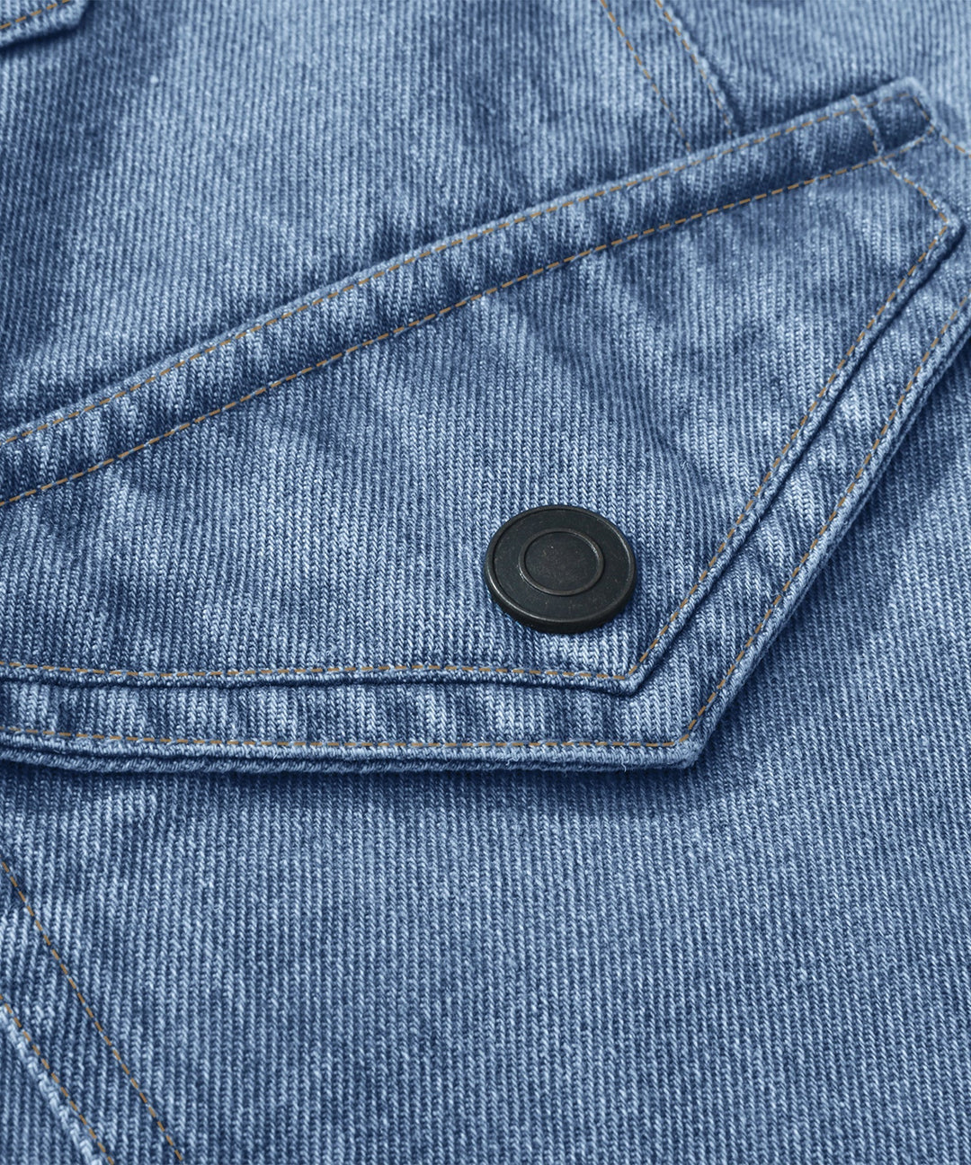 Heidi-Mode | Herren Denim Wandererjacke - Flanell gefüttert