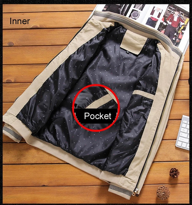 Heidi-Mode | Herren Konstantin Leichtgewicht Jacke - Wasser- und Winddicht