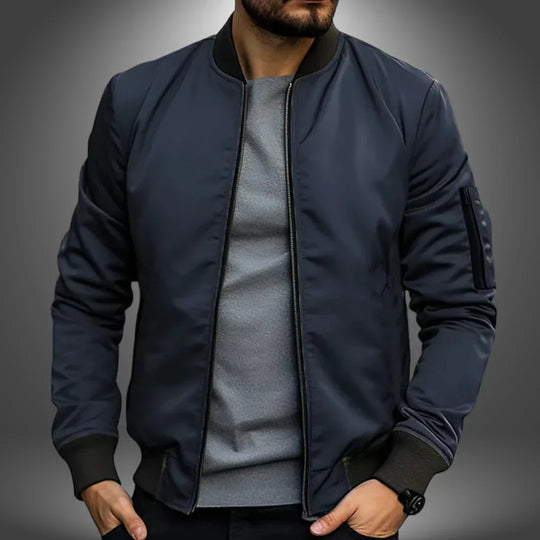 Heidi-Mode | Herren Leichte Bomberjacke – Lässiger Windbreaker