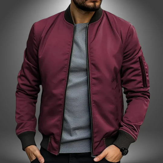 Heidi-Mode | Herren Leichte Bomberjacke – Lässiger Windbreaker