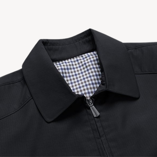 Heidi-Mode | Herren Leichte Baumwolljacke mit kariertem Futter