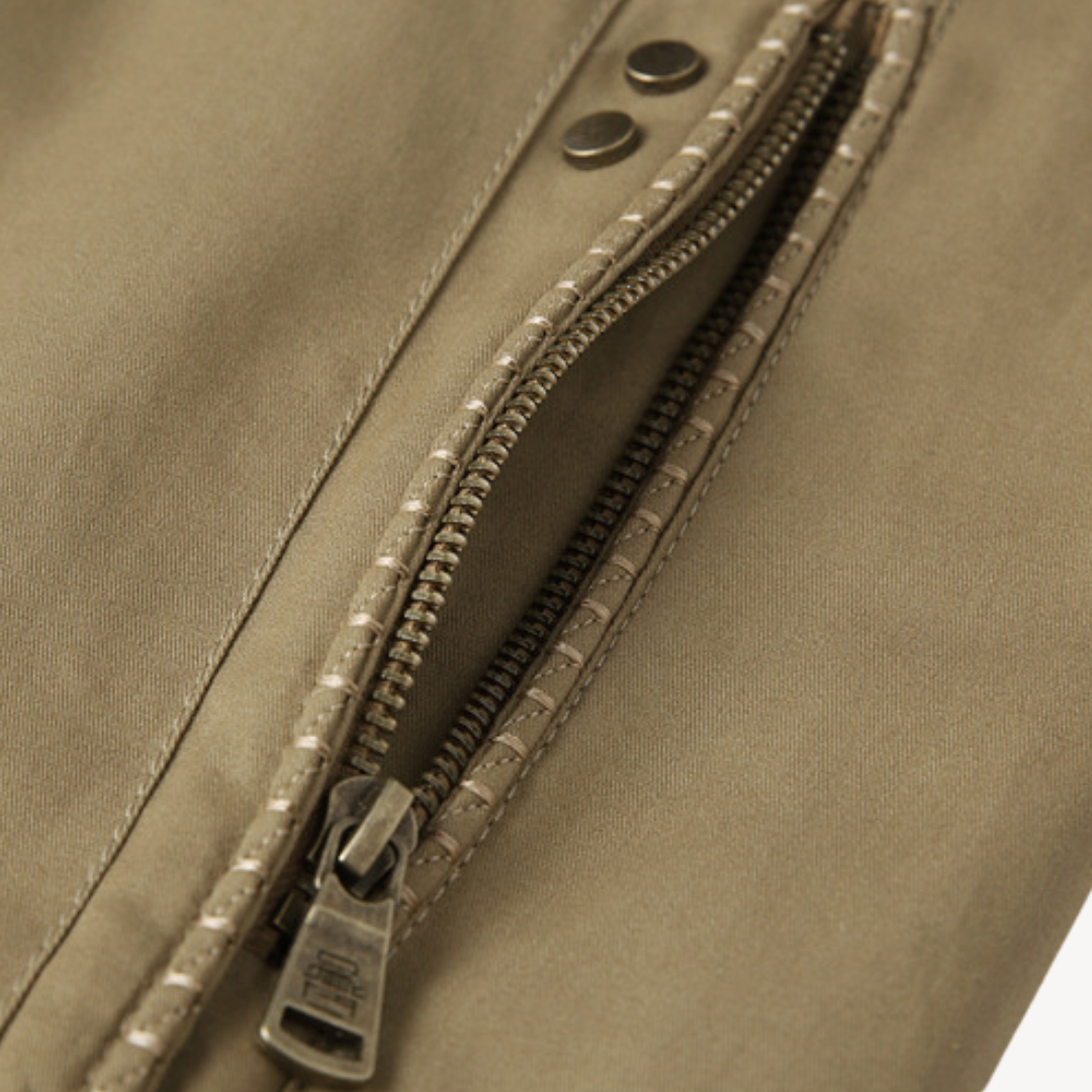 Heidi-Mode | Herren Leichte Wendbare Bomberjacke - Slim Fit, Mehrere Farben