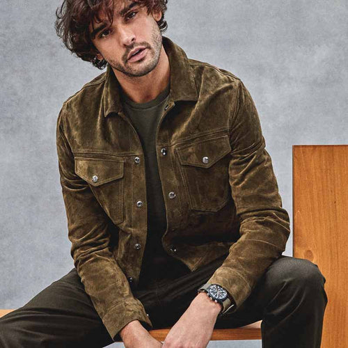 Heidi-Mode | Herren Vintage Cordjacke mit Brusttaschen