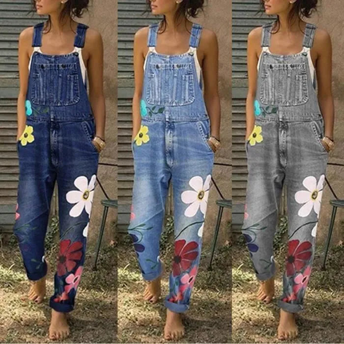 Heidi-Mode | Ärmelloser Denim-Overall