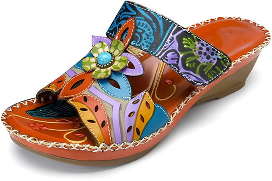 Böhmische rutschfeste orthopädische Sandalen