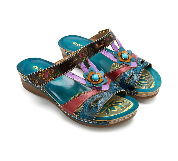 Böhmische rutschfeste orthopädische Sandalen