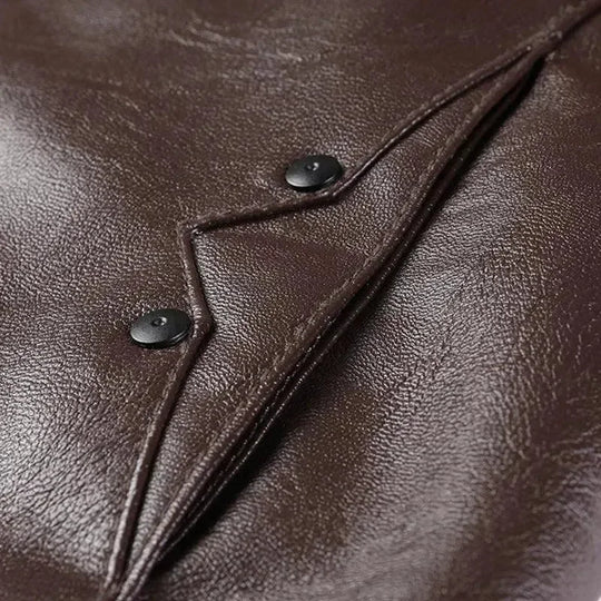 Heidi-Mode | Moderne Slim Fit Herren Lederjacke