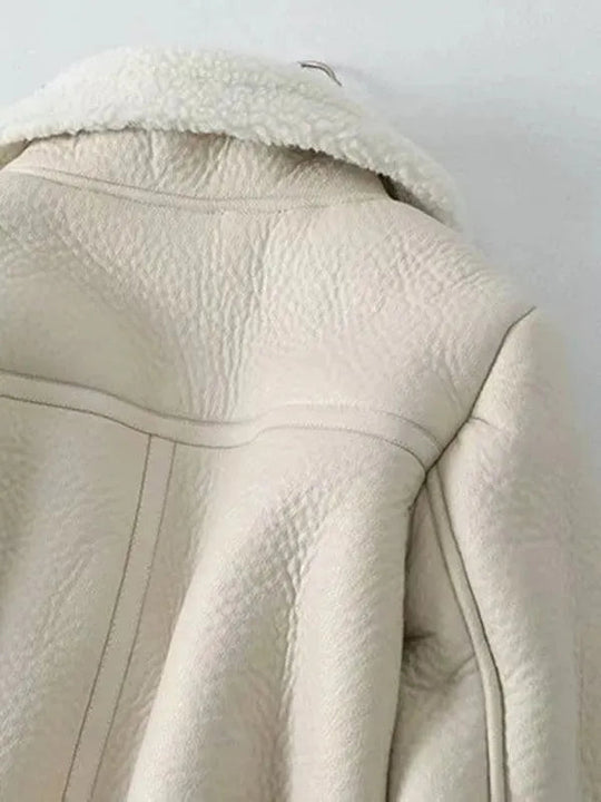 Heidi-Mode | Motorrad Kurze Fell Winterjacke