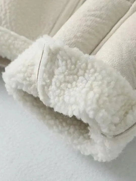 Heidi-Mode | Motorrad Kurze Fell Winterjacke