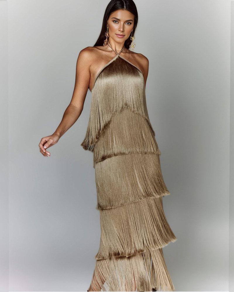 Heidi-Mode | Pailletten Kleid für Frauen