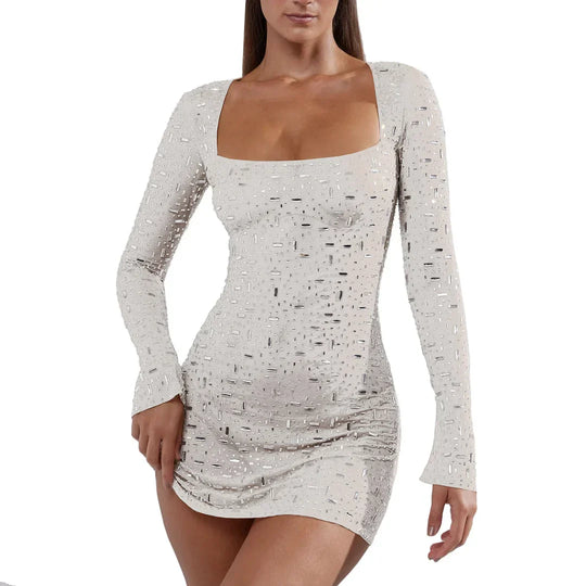 Heidi-Mode | Wunderschönes Pailletten Kleid für Frauen