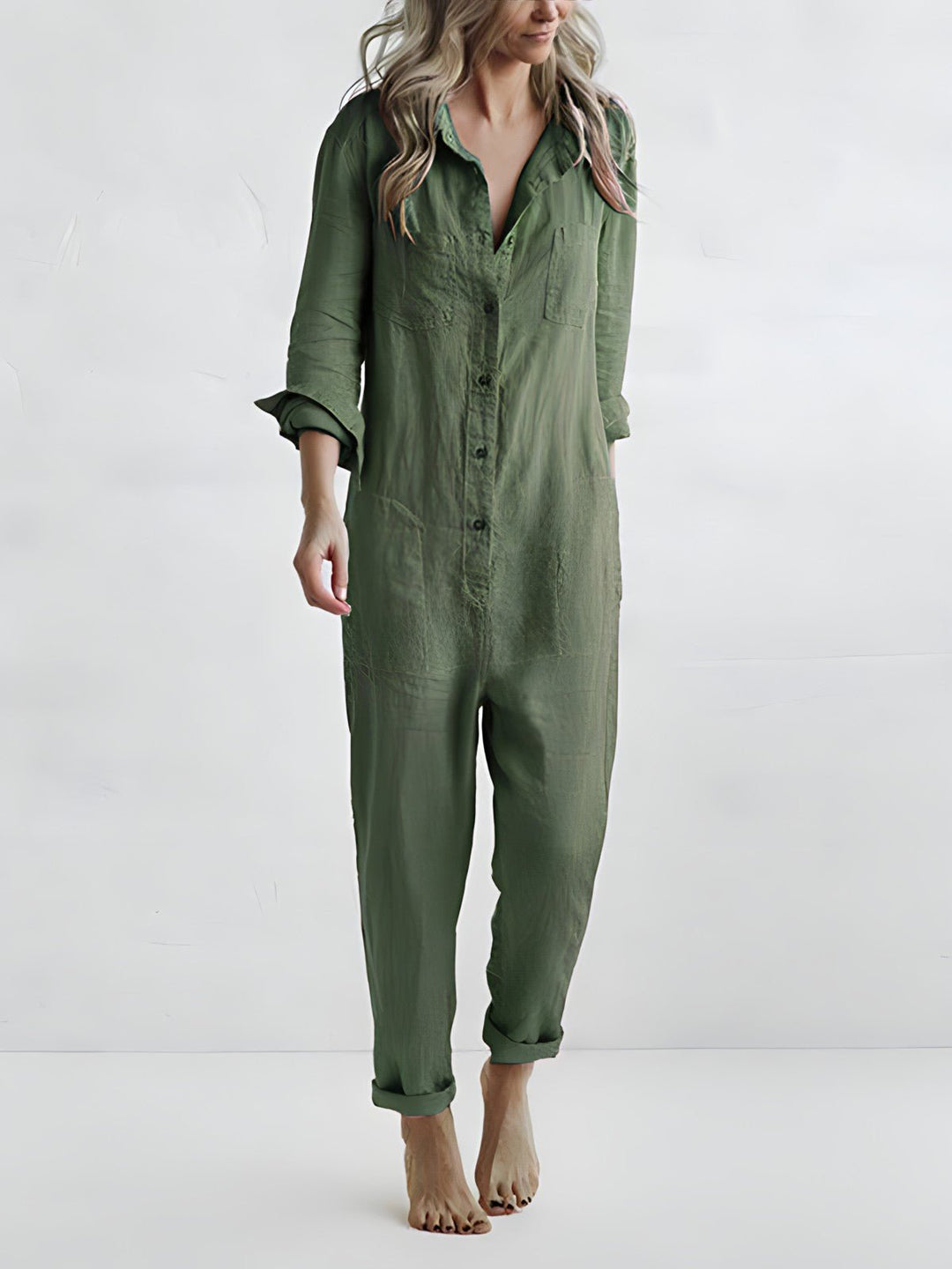 Heidi-Mode | Lässiger Jumpsuit In Leichtem Stil