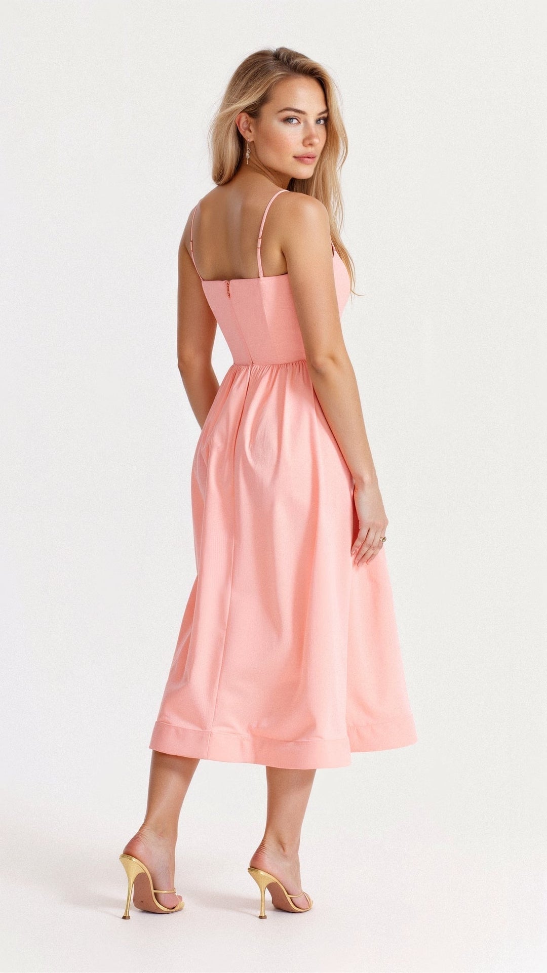 Heidi-Mode | Elegantes Ärmelloses Midikleid für Damen