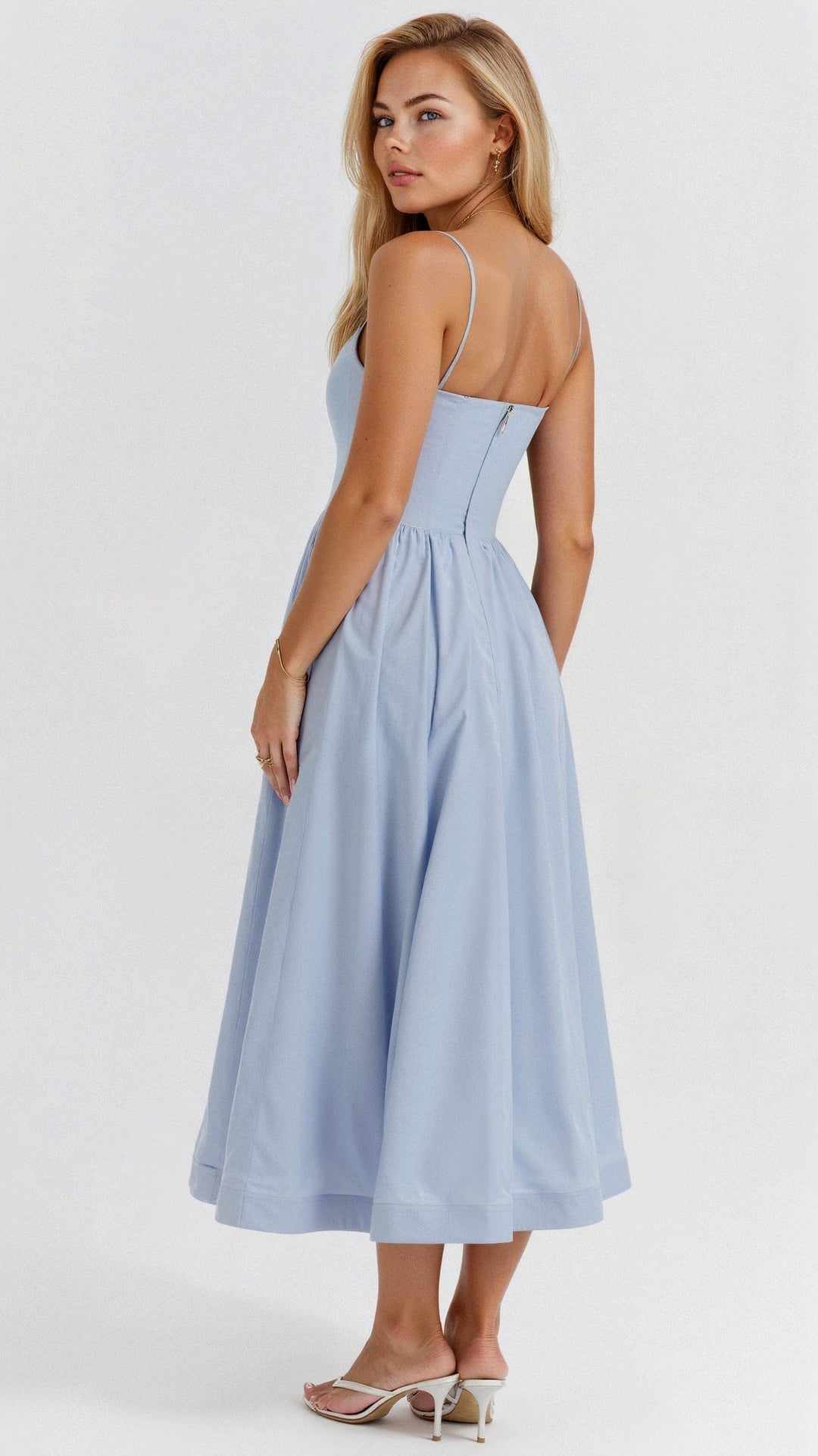 Heidi-Mode | Elegantes Ärmelloses Midikleid für Damen